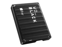 WD_BLACK P10 Game Drive WDBA3A0040BBK - Hårddisk - 4 TB - extern (bärbar) - USB 3.2 Gen 1 - sort