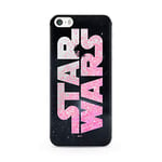 ERT GROUP Original Star Wars TPU Case for iPhone 5, iPhone 5S, iPhone SE, Liquid Silicone Cover, Flexible and Slim, Protective for Screen, Shockproof and Anti-Scratch Phone Case Pink