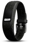 Ranneke Garmin Vivofit 4-band musta/pisteellinen S/M