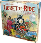 Days of Wonder | Ticket to Ride India Board Game EXPANSION | Ages 8+ | For 2 