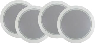 4x Bosch 6" 100V Ceiling Speakers TRADE PACK for Cafe Restaurant Pub Shop