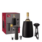 Vacu Vin - Wine Elegant Plus Set Svart