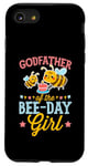 Coque pour iPhone SE (2020) / 7 / 8 Fête d'anniversaire sur le thème du parrain de l'abeille pour fille