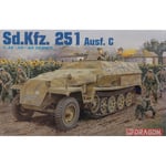 SD KFZ 251 AUSF.C KIT 1:35 Dragon Kit Mezzi Militari Modellino