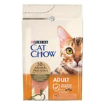PURINA CAT CHOW | Adulte | Croquettes pour Chat | NaturiumTM | Canard | 3 kg | Sac