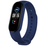 Silikonarmband Xiaomi Mi Band 5/6 blå