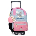 Enso Dreams come true Preschool Backpack with Trolley Multicolor 23x28x10 cm Polyester