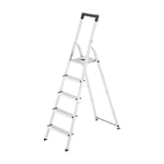 Hailo - Escabeau domestique pliable en aluminium 5 marches ultra léger L40