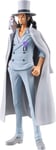 Figure Rob Lucci Statue 17cm Série one piece Grandline Extra Original BANPRESTO