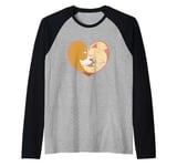 Veterinarian Veterinary Medicine Cute Heart Dog And Cat Raglan Baseball Tee