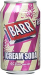 Barrs Cream Soda 330 ml (Pack of 24)