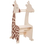 Tour d observation enfant girafe pin H100cm Atmosphera Créateur D'intérieur