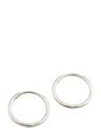 Syster P Beloved Small Hoops Silver