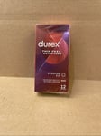 Durex Thin Feel Extra Lube Condoms, 12 Pack