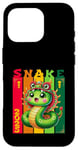 Coque pour iPhone 16 Pro Nouvel An chinois du serpent vert 2025 Zodiaque Lunaire