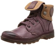 Palladium Baggy Pallabrousse F, Boots Femme - Rouge (279 Windsor Wine/Mid Gum), 36 EU