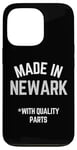 Coque pour iPhone 13 Pro Made In Newark - Slogan amusant Born In Newark