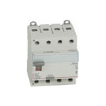 Interrupteur différentiel DX³-ID arrivée haute et départ bas à vis - 4P 400V 40A typeA 30mA - 4 modules - Legrand