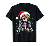 Christmas Skeletor With LGBT-Q Sunglasses Pride Christmas T-Shirt