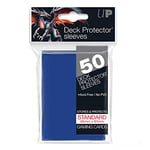 Ultra Products - 82670 - Jeu de Société - Card Sleeves - Pack - 50 Sleeves - Blue - 66 mm x 91 mm