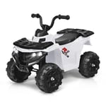 6V Electric Ride on Car Battery Powered Quad Bike ATV Vehicle Toy W/ Headlight