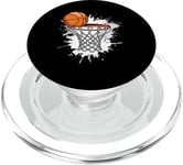 Basketball Hoop Coach Player Boys Men Kids Baller Dunking PopSockets PopGrip for MagSafe