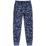 Nike Tech Fleece Camo Jogger Sz XS Diffuse Blue New CJ5981 464