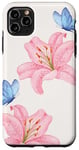 Coque pour iPhone 11 Pro Max Fleurs floraison Tiger Lily Fleurs Esthétique Y2K