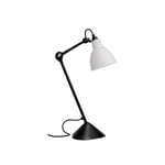 Lampe Gras by DCWéditions - Lampe Gras No205 - Round - Svart bas, Glas - Bordslampor - Bernard-Albin Gras - Transparent