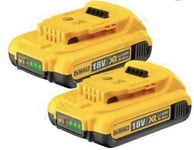 DeWalt DCB183 18v XR Li-Ion 2.0Ah Battery Twin Pack