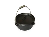 Texas_Club Dutch Oven Cast Iron Pot With Lid, 4 L.