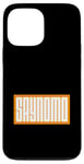 Coque pour iPhone 13 Pro Max Orange SAYNOMO (Say No More) Orange Color Graphic