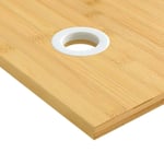 Bordplade til skrivebord 110x55x1,5 cm bambus