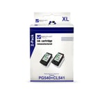 2X Cartouche 1+1 Pour Canon Pixma MG-3140 MX-435 MG-2140 MG-3650 MG-2250 MG-4150