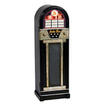 Vacchetti Giuseppe 8033760000 mobiletto Juke Box 1 Porte, Bois, Noir, 30 x 23 x 88 cm