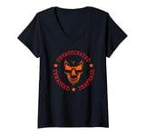 Womens UnVaccinated UnMasked V-Neck T-Shirt