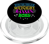 Happy New Years Available for Midnight Kisses 2025 Design PopSockets PopGrip for MagSafe