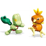 Mega Construx Pokemon Torchic Vs Treecko Figures New Childrens Toy