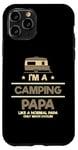 Coque pour iPhone 11 Pro Camping-car glacière Nature Lover Camping Papa Like Normal Papa