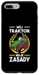 Coque pour iPhone 7 Plus/8 Plus Farmers My Tractor My Rules Mój Traktor Mon Zasady Tractor