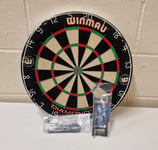 NEW Winmau Diamond Plus Professional Bristle Dartboard