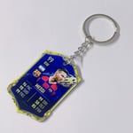 Football Club Keychain World Cup Akrylhänge Nyckelring Messi Barcelona 99