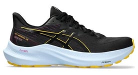 Chaussures de running femme asics gt 2000 12 gtx noir jaune