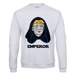 Sweat Shirt Homme Empereur Dark Sidious Trump Parodie Film Series Président