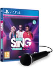 LET'S SING 2023 HIT FRANÇAIS ET INTERNATIONAUX+MIC FR PS4