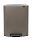 Brabantia Bo 30 + 30-Litre Pedal Bin &Ndash; Platinum