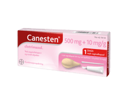 Canesten kombinasjonspakke 500 mg vaginalkapsel 1 stk + 1% krem 20 g