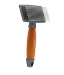 Wahl Grande Brosse de Toilettage Professionnelle Brosse de Toilettage pour Chiens et Chats, Outils de Toilettage pour Animaux de Compagnie Brosse Slicker pour Animaux à Poils Longs Courts, Poignée en Gel