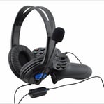 New Gaming Headset with Mic for Laptops,Smartphone,Computer (Black & Blue)