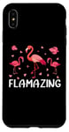 Coque pour iPhone XS Max Flamant rose pour amoureux des flamants roses